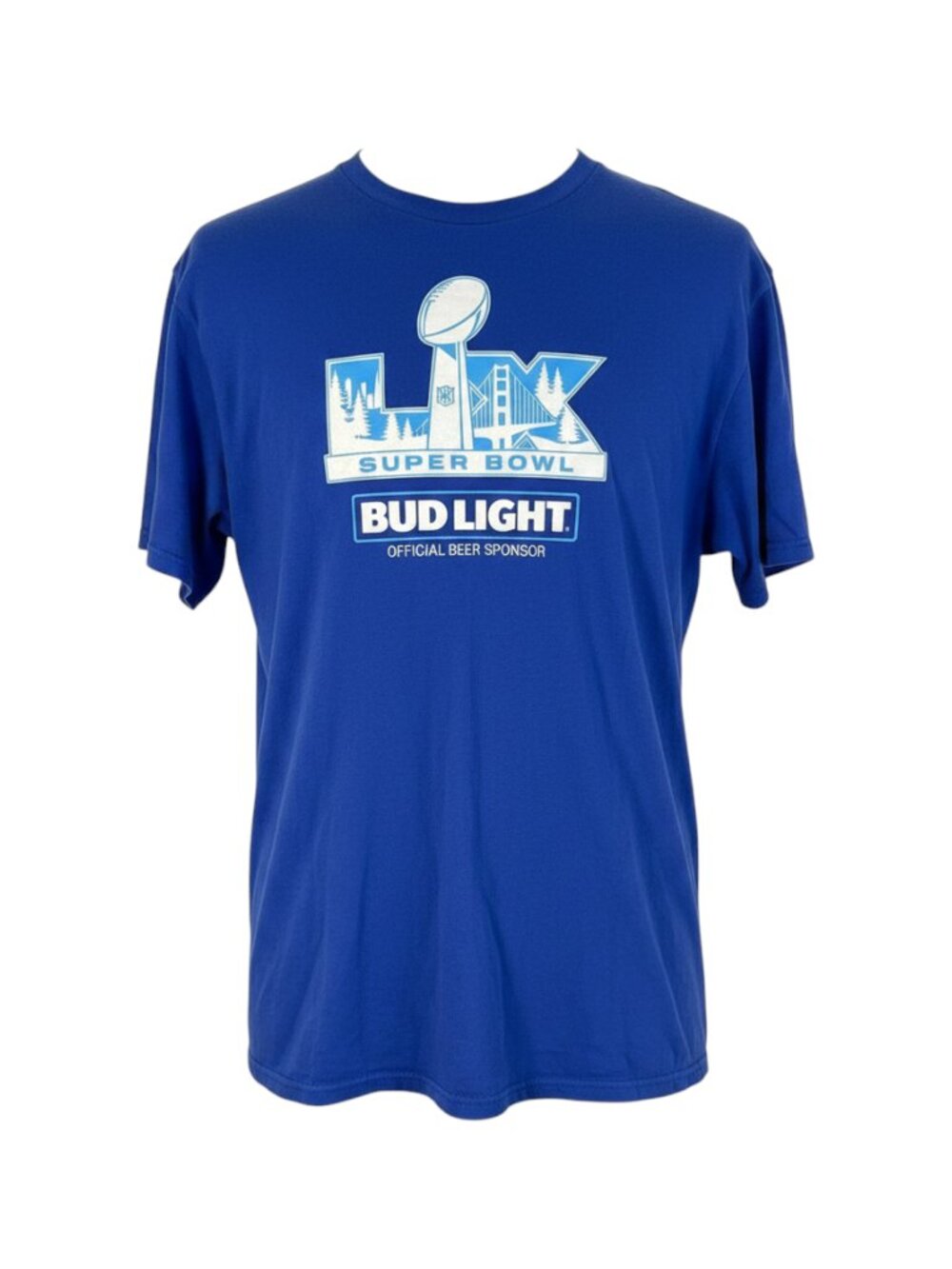 Men's Super Bowl LI NFL Tee XL Blue
